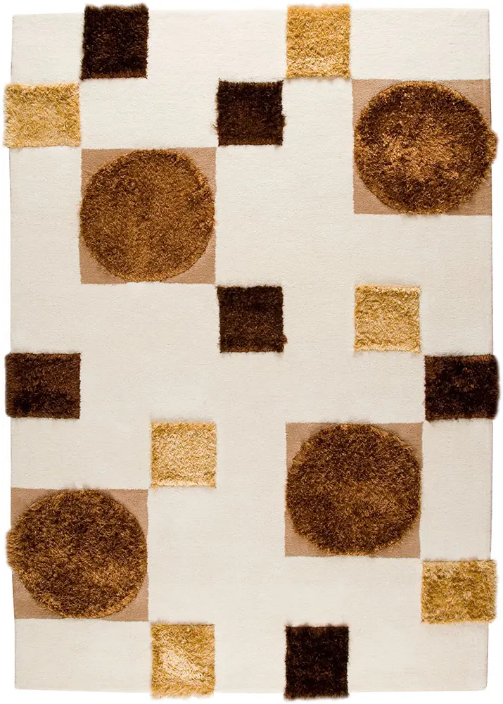 Modern Loom White Hilo Rug 2