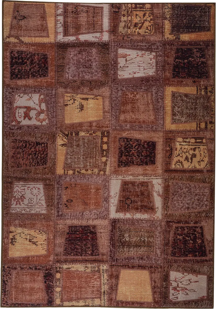 Modern Loom Red Flatweave Abstract Rug