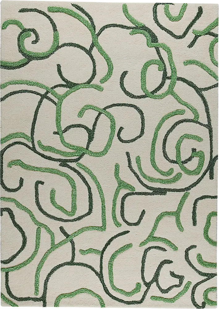 Modern Loom Green Hilo Rug