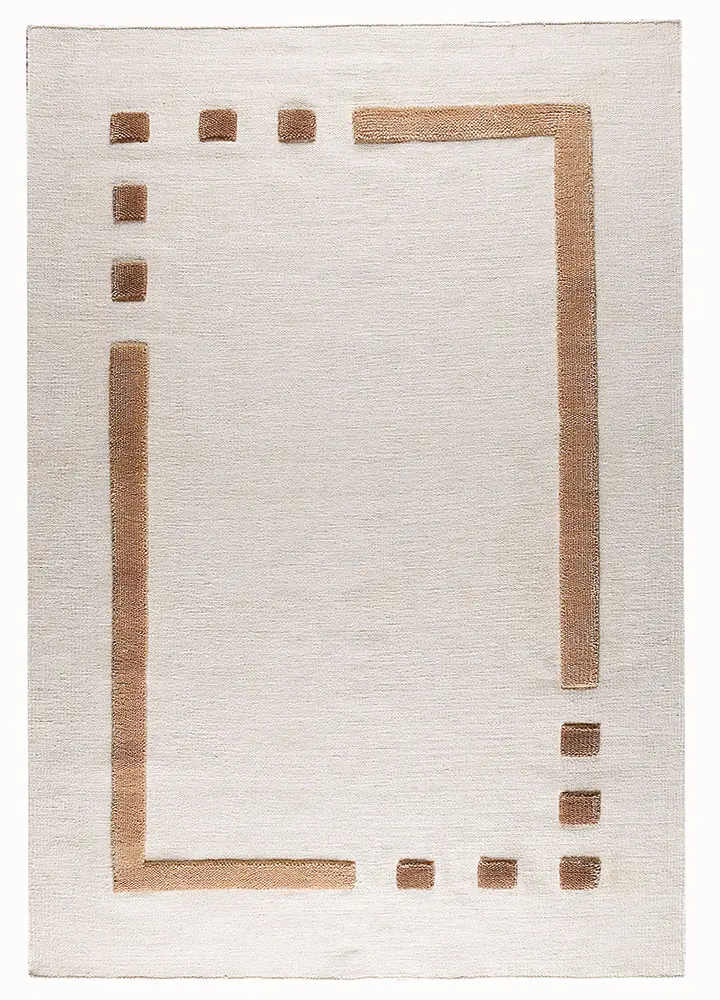 Modern Loom White Hilo Rug 3