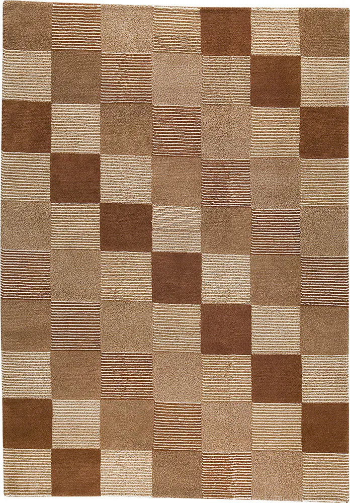 Modern Loom Brown Hilo Rug