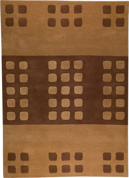 Modern Loom Brown Hilo Rug 2