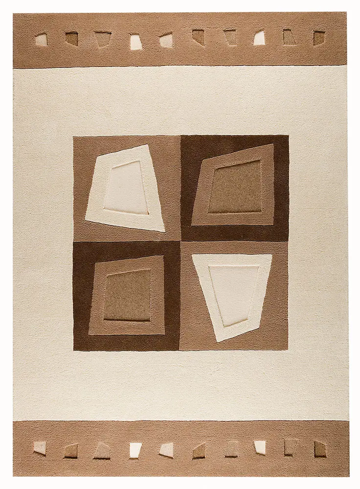 Modern Loom Beige Hilo Rug