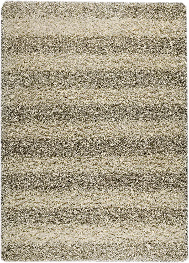 Modern Loom Beige Solid Color Wool Rug