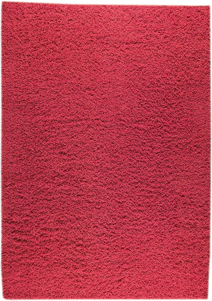 Modern Loom Red Solid Color Rug