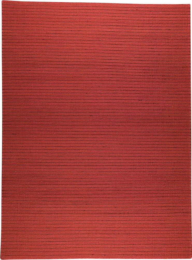 Modern Loom Red Solid Color Rug 3