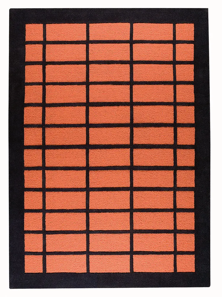 Modern Loom Red Hilo Rug 5