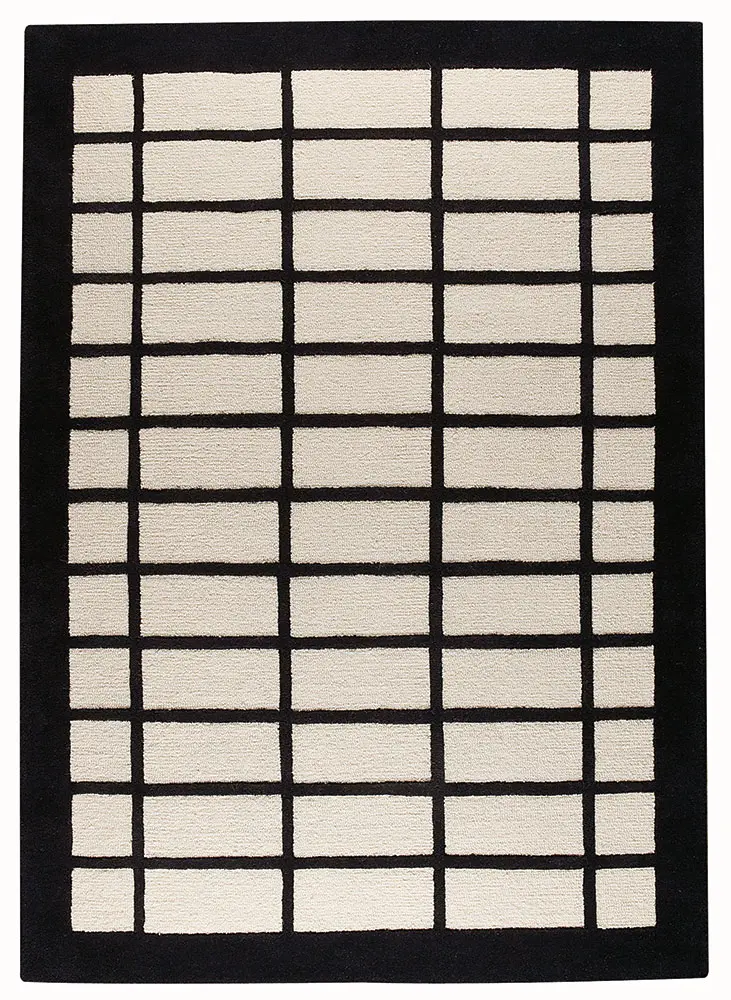 Modern Loom White Hilo Rug 6