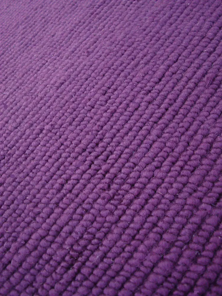 Modern Loom Pink Solid Color Rug
