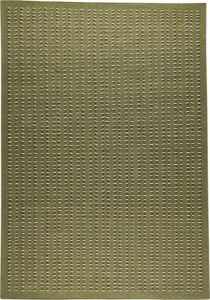 Modern Loom Brown Wool Rug