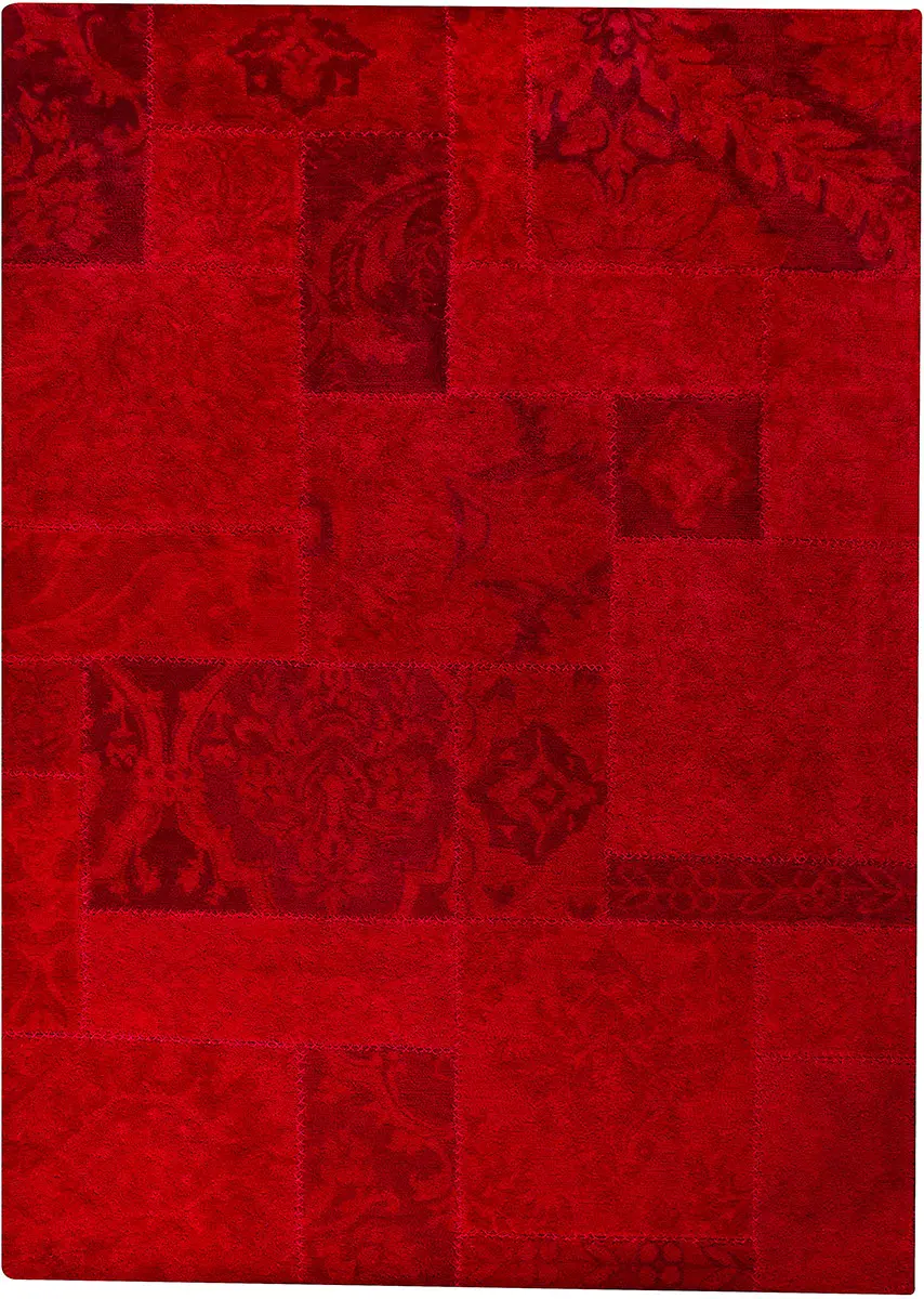 Modern Loom Vintage Sarangi Red Rug