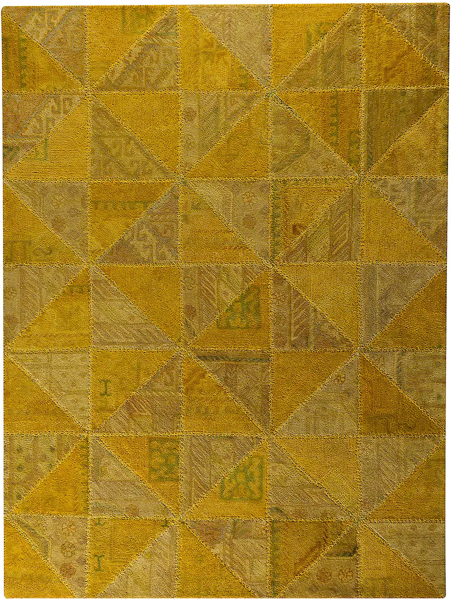 Modern Loom Vintage Tile Lt.Gold Rug