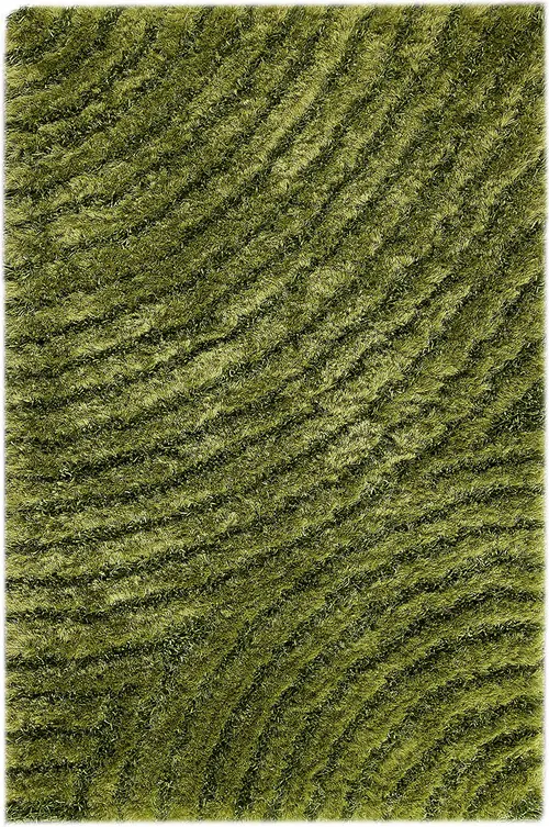 Modern Loom Tweed Green Rug