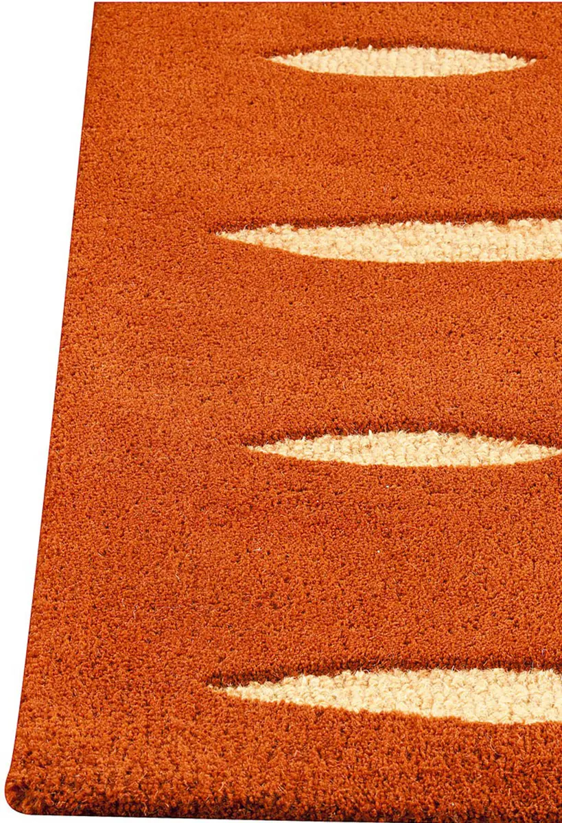 Modern Loom Orange Wink Orange Rug