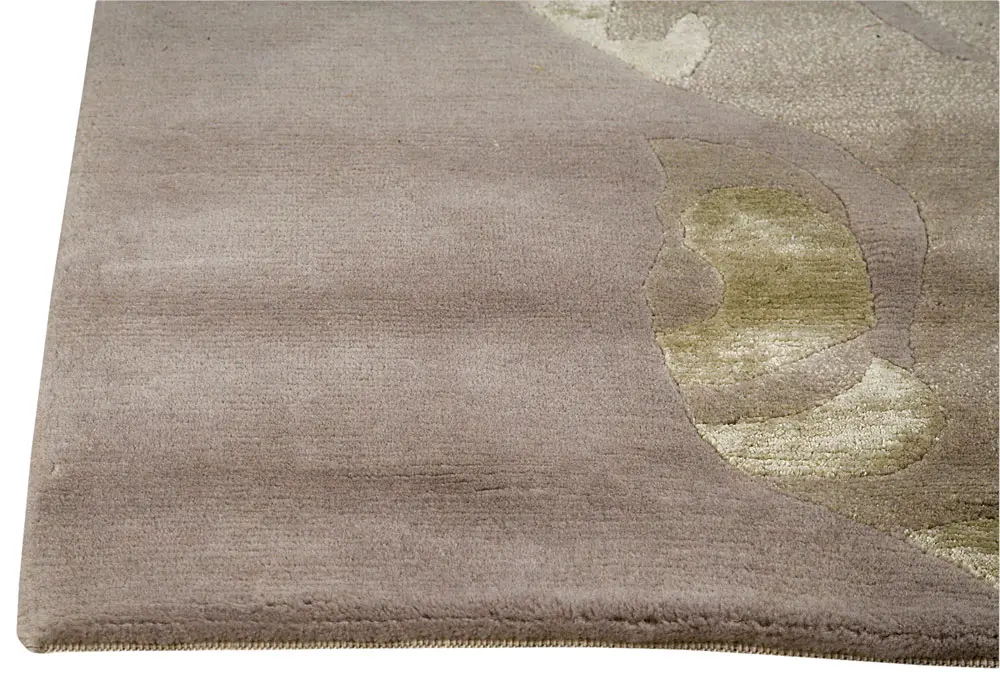 Modern Loom Gray Tibetan Wool Rug