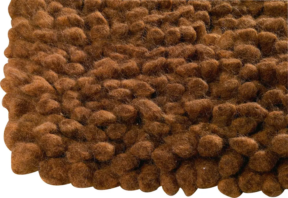 Modern Loom Brown Shag Rug 4