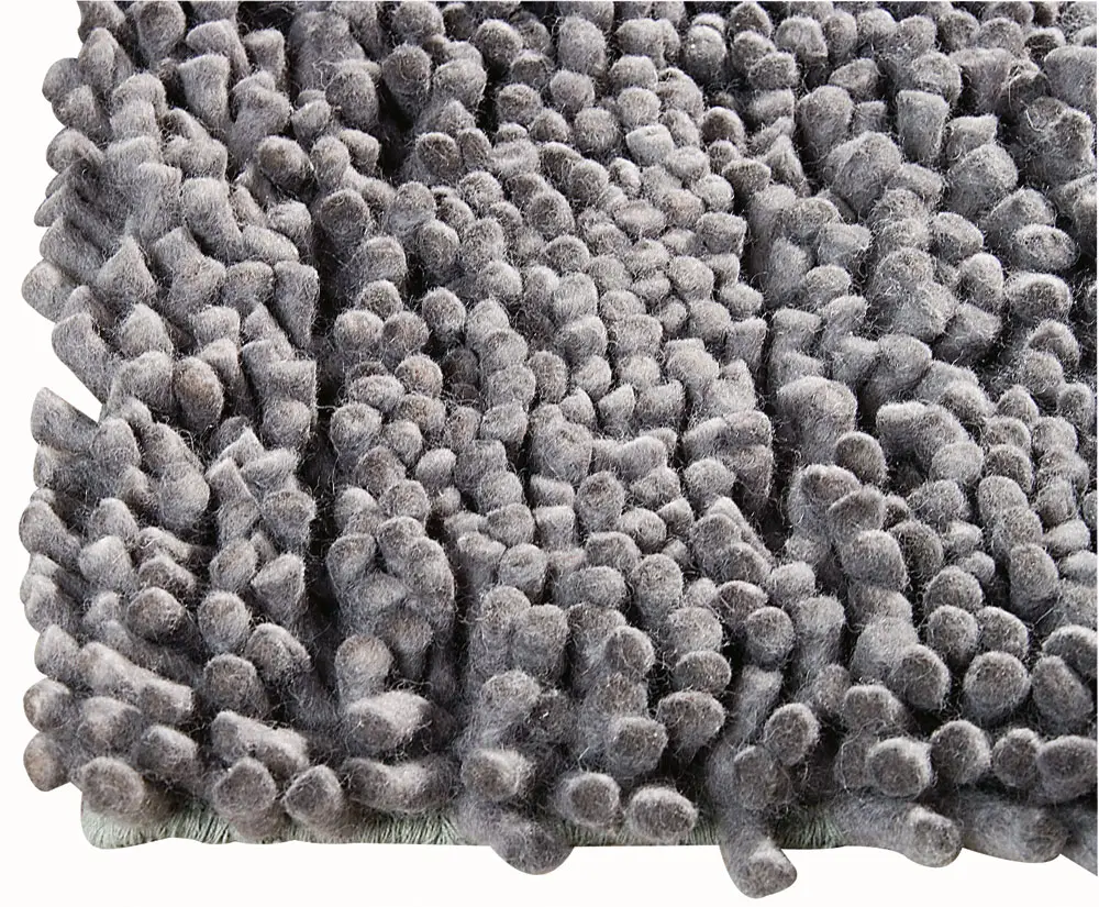 Modern Loom Gray Shag Clearance Rug