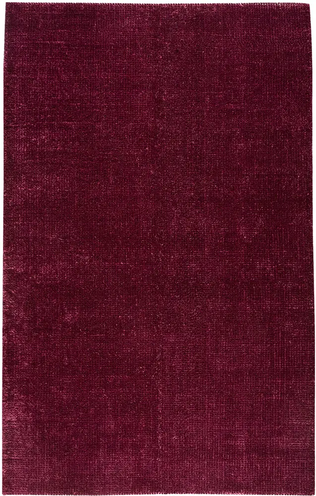 Modern Loom Red Solid Color Rug