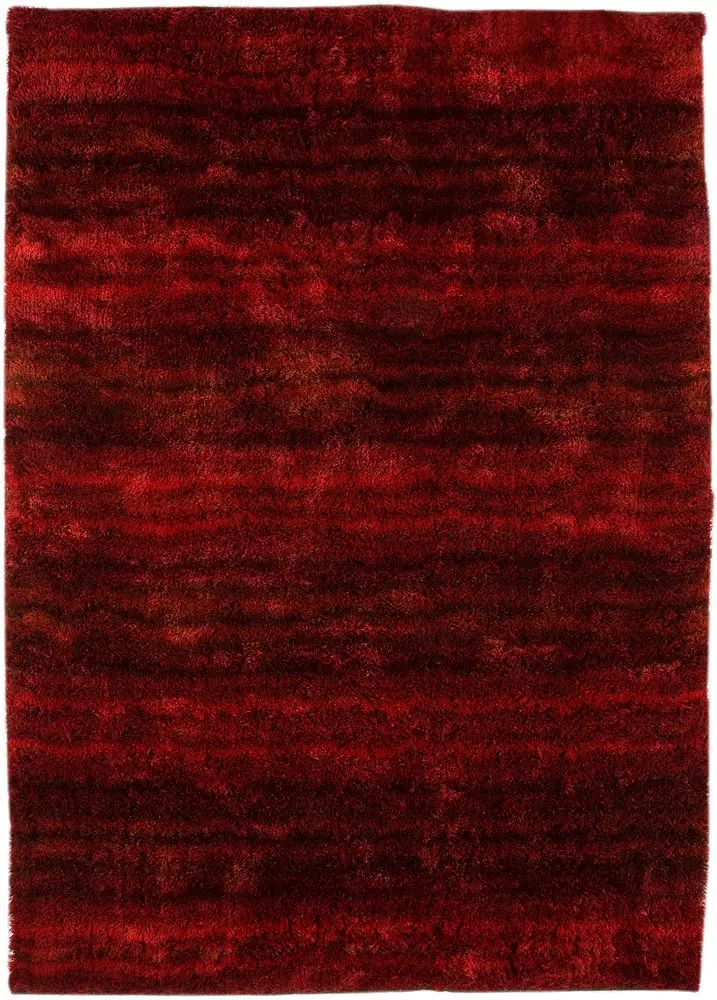 Modern Loom Red  Rug