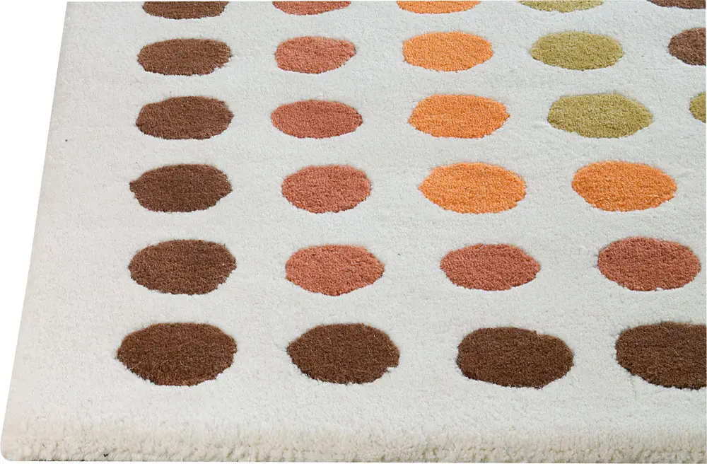 Modern Loom White Hilo Rug 4