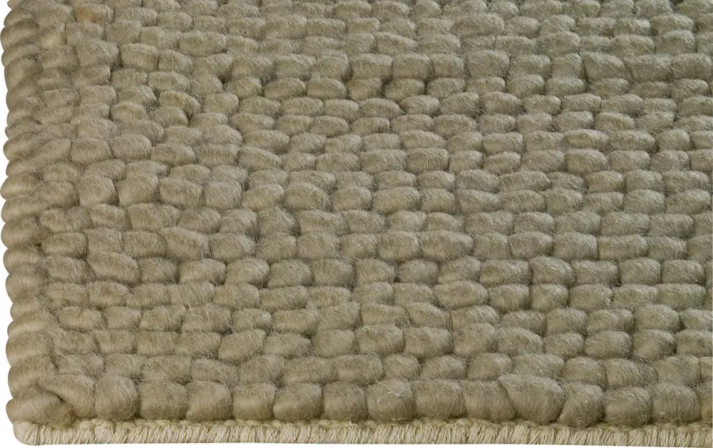 Modern Loom Beige Shag Rug