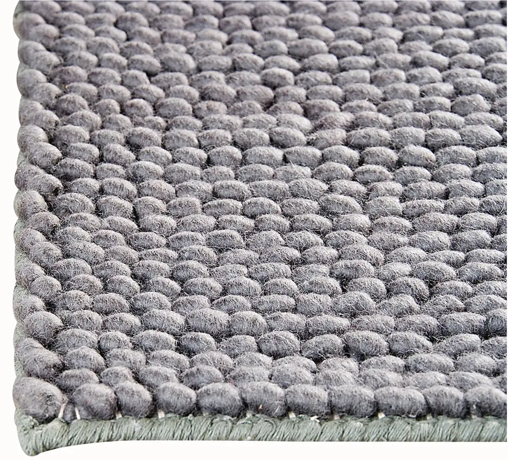 Modern Loom Gray Shag Rug