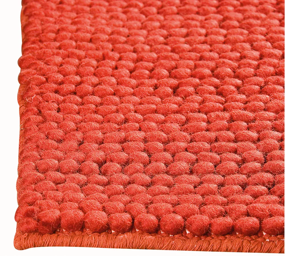 Modern Loom Red Shag Rug 3