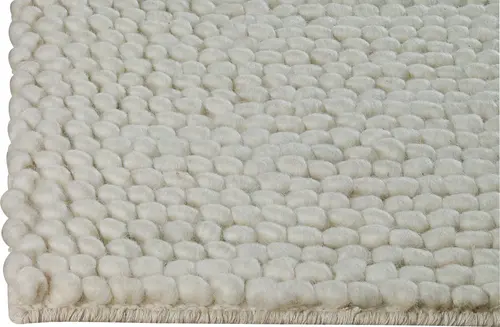 Modern Loom White Shag Rug
