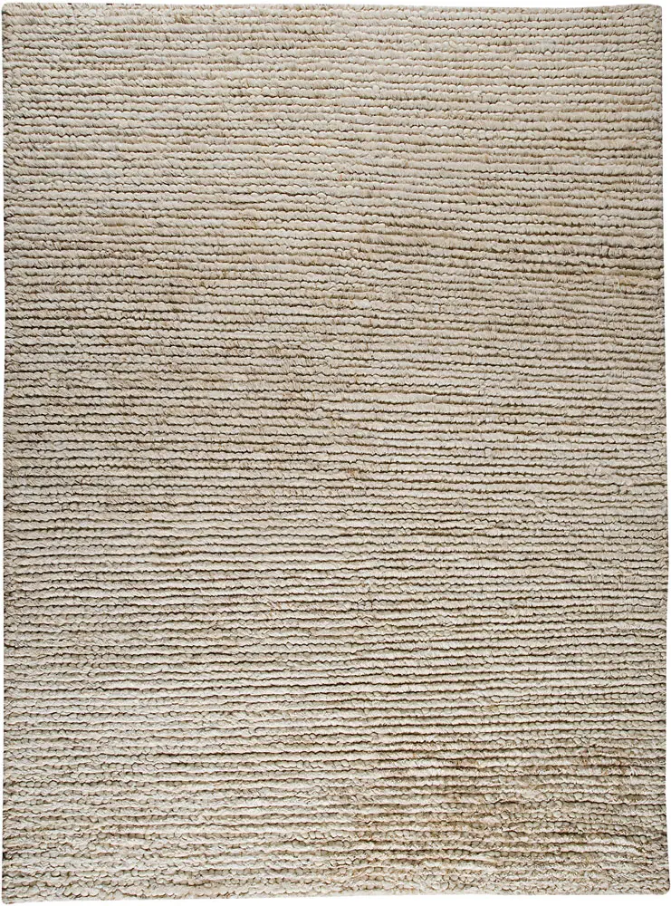 Modern Loom White Natural Fiber Rug