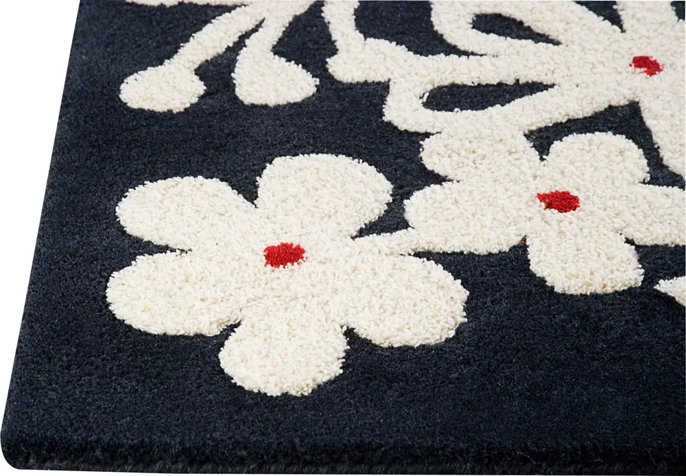 Modern Loom Beige Hilo Floral Clearance Rug