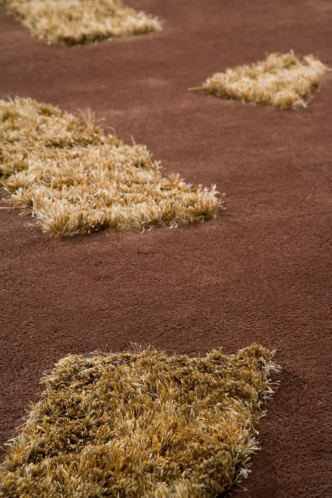 Modern Loom Brown Hilo Shag Rug 3