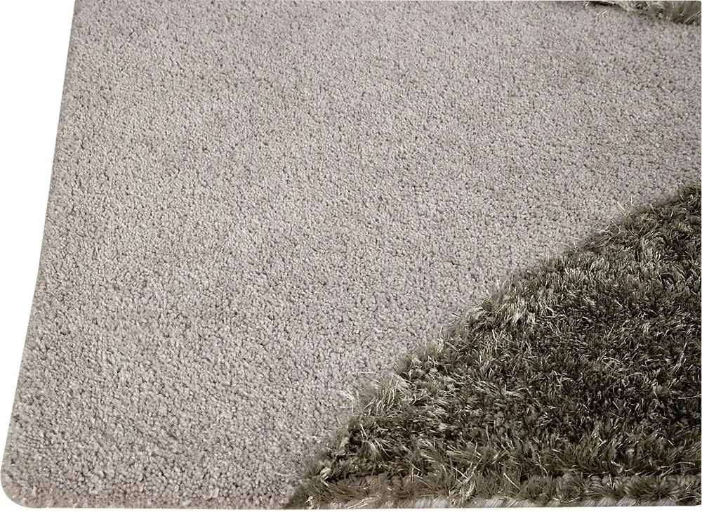 Modern Loom Gray Hilo Shag Rug 2