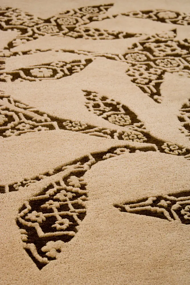 Modern Loom Beige Hilo Rug 4