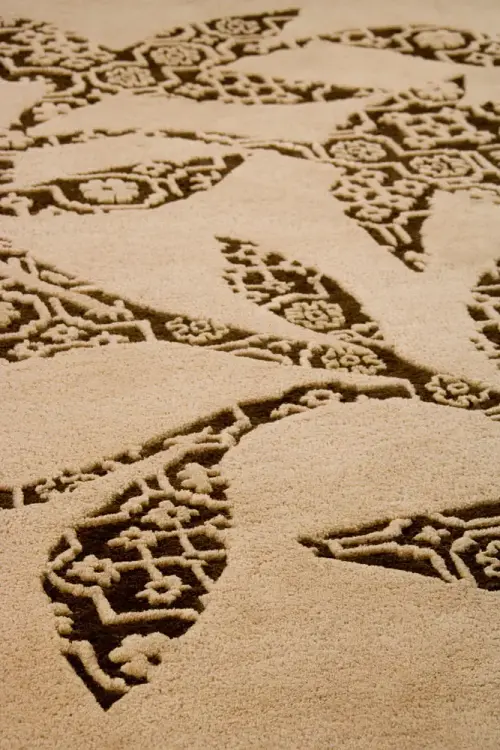 Modern Loom Beige Hilo Rug 4