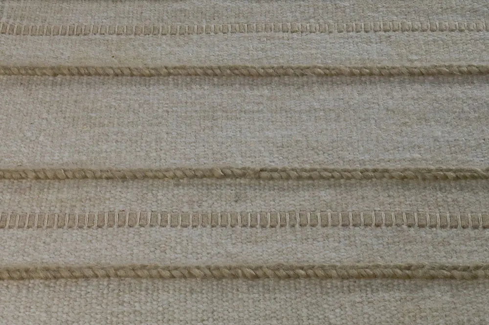 Modern Loom Brown Hilo Wool Clearance Rug