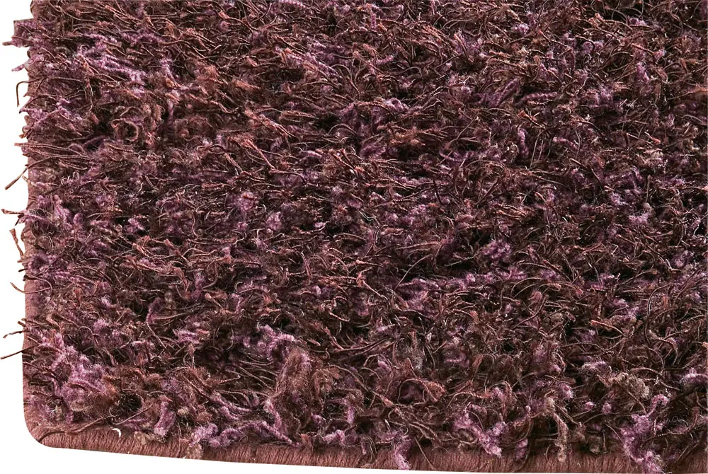 Modern Loom Red Silk Rug