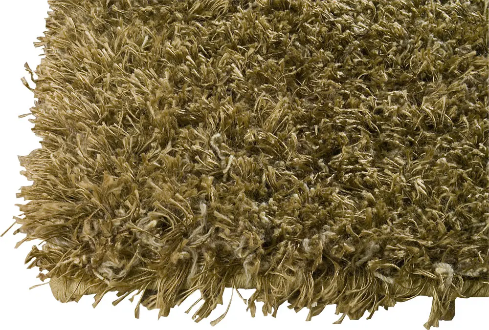 Modern Loom Brown Silk Rug