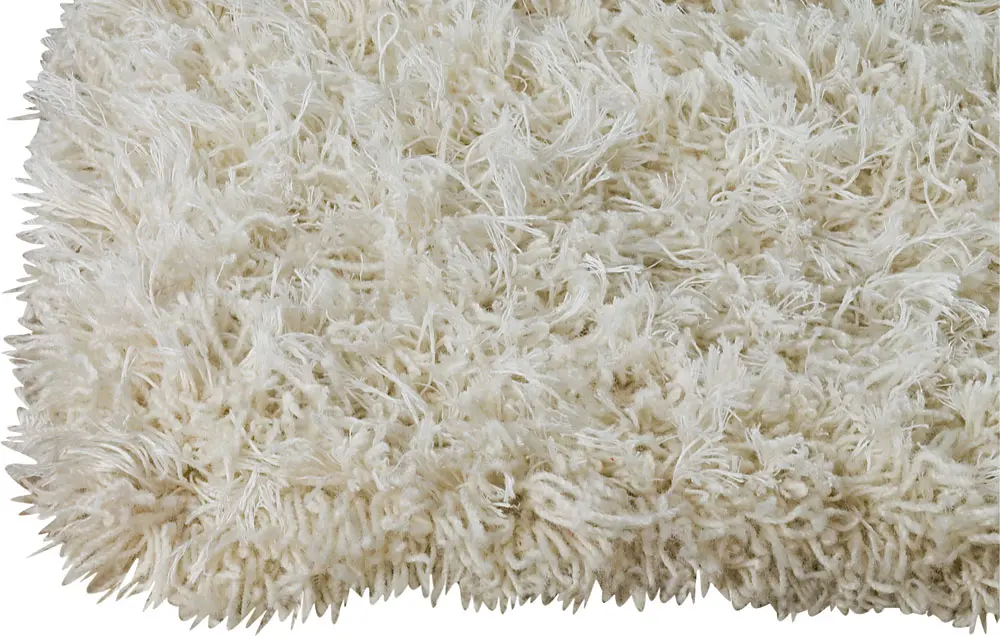 Modern Loom White  Rug
