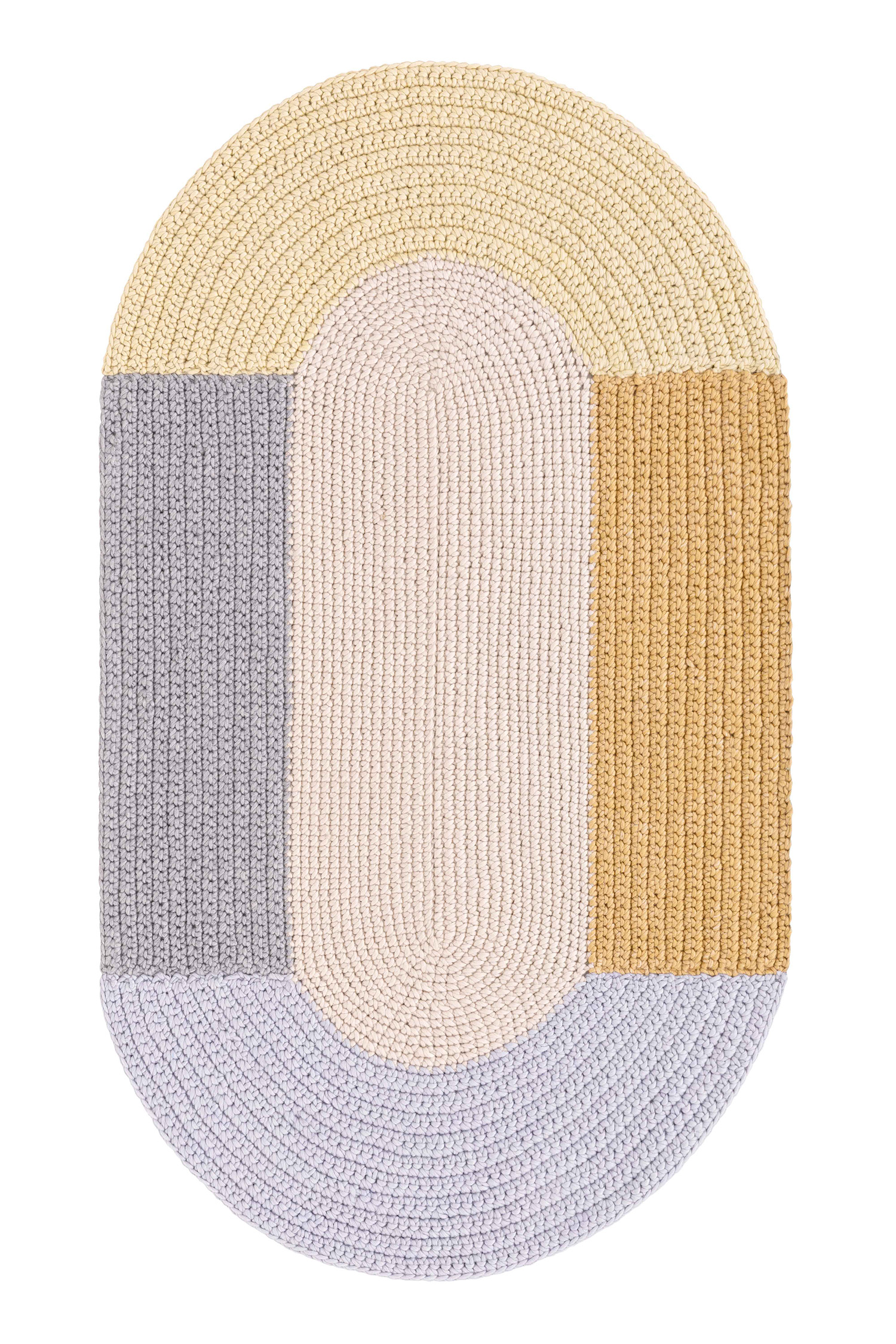 Gandia Blasco Crochet Mono Rug Beige Product Image