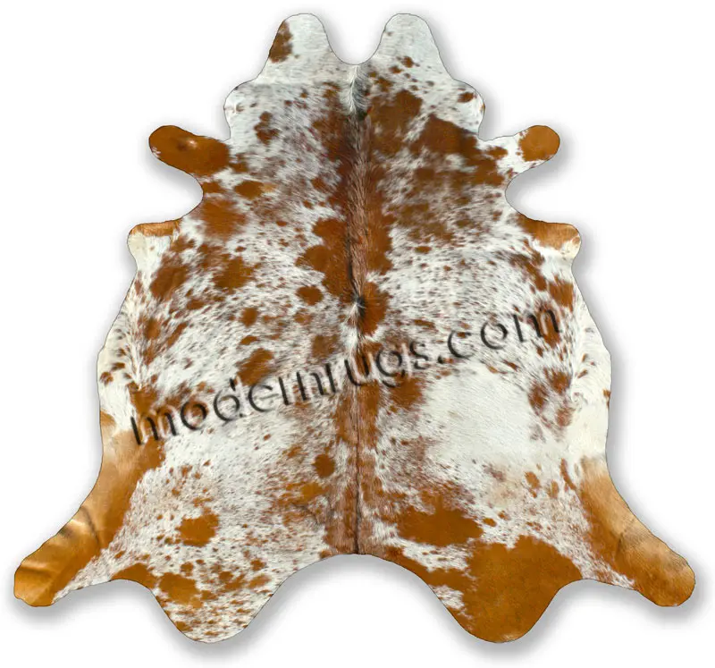 Brown Longhorn Cowhide Rug