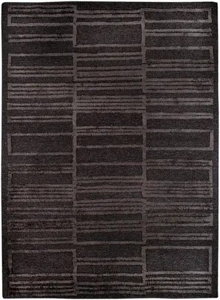 Warli Rugs Brown Designer Silk Rug