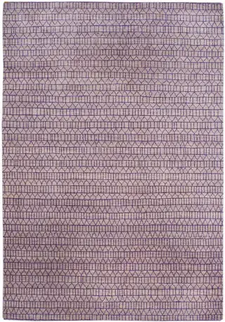 Warli Rugs Pink Designer Rug