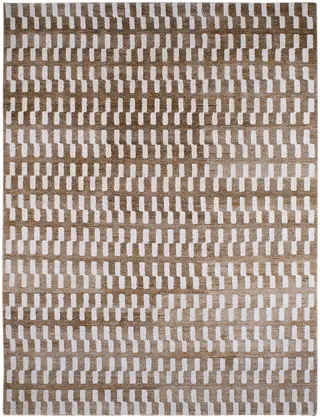 Warli Rugs Beige Designer Rug 2