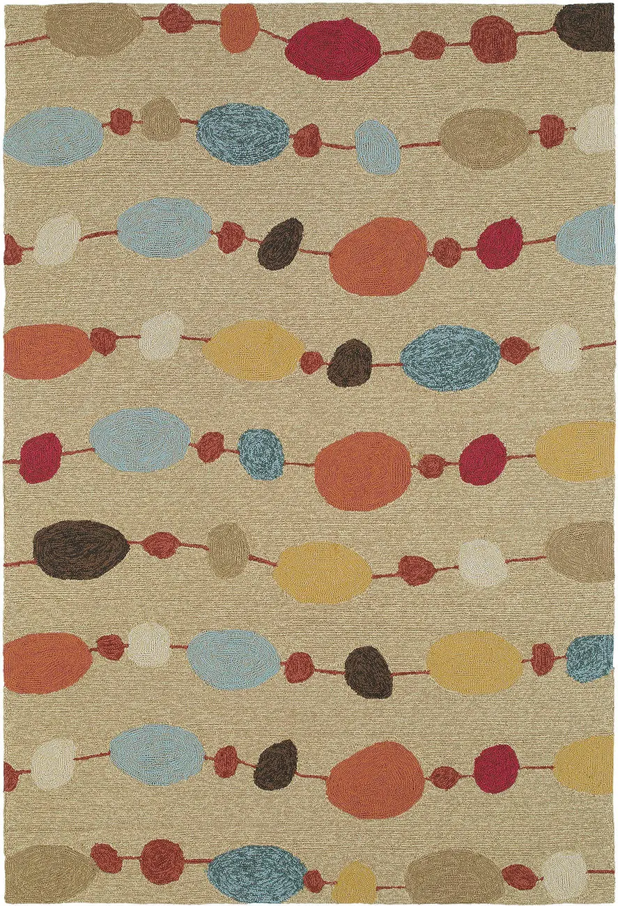 Modern Loom Habitat Khaki Outdoor Modern Rug