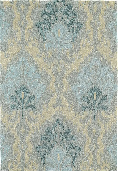 Modern Loom Habitat Spa Blue Outdoor Transitional Rug