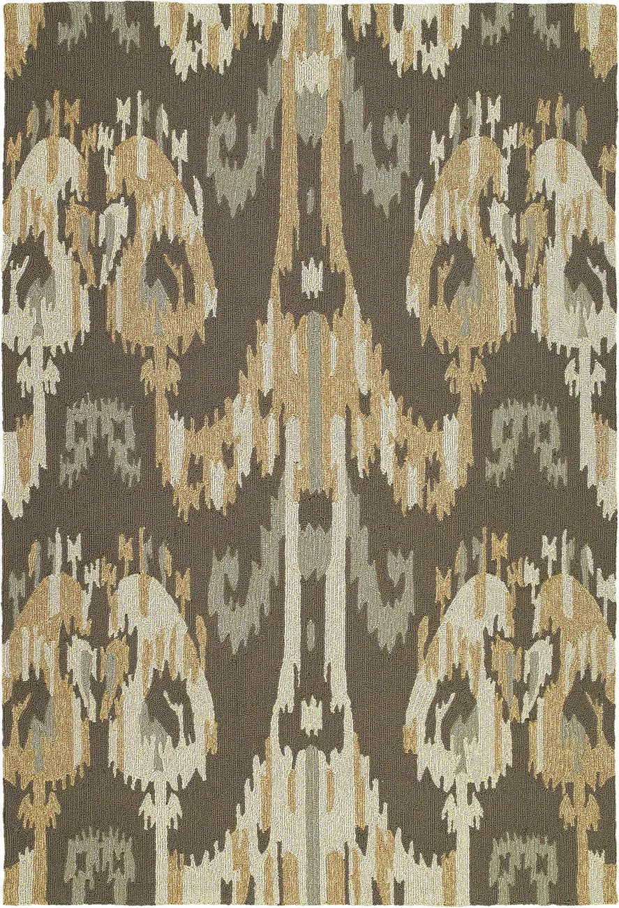 Modern Loom Habitat Chocolate Outdoor Transitional Rug 2