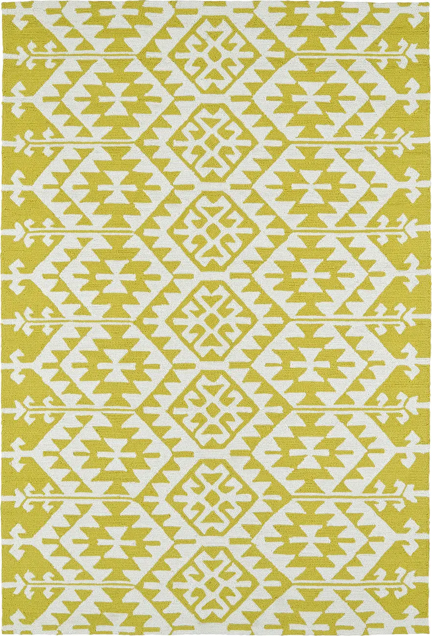 Modern Loom Habitat Wasabi Outdoor Patterned Modern Rug