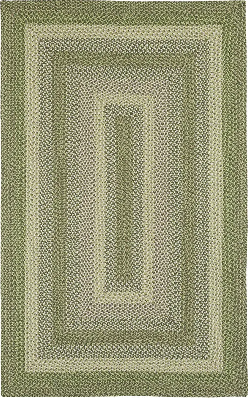 Modern Loom Bimini Sage Green Outdoor Rug