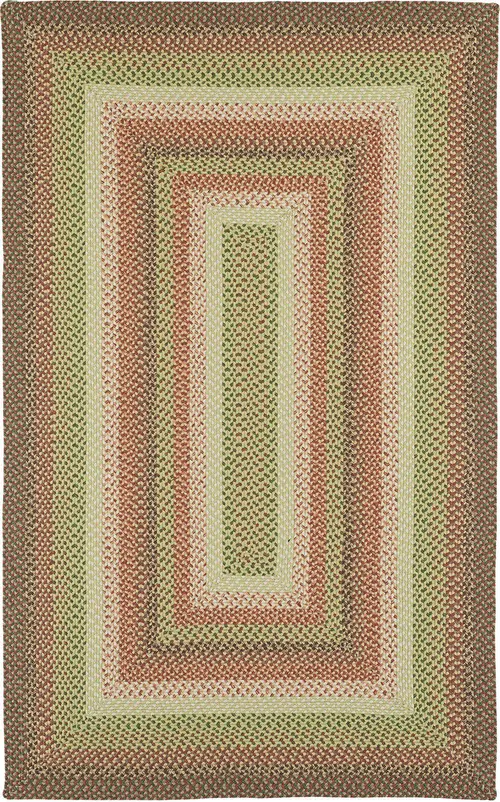Modern Loom Bimini Sage Green Outdoor Rug 2