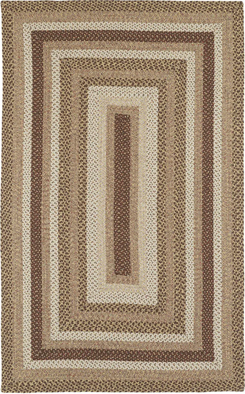 Modern Loom Bimini Light Brown Outdoor Rug